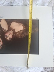 Black Widows Photograph Gary Johnson Signed Oddity Flapper Women Hand Colored