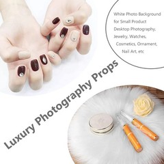 Small Product Photo Background & Luxury Photo Props, 12 Inches Small Square F…