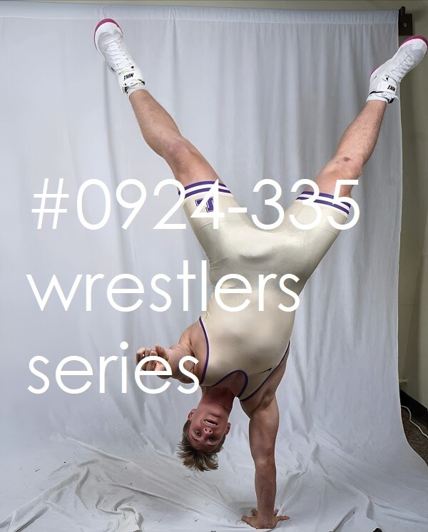 MALE PORTRAIT #0924-335- athletes series -wrestlers – free shipping in the usa