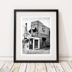 Sun Studio, Muscle Shoals Third Man Records Music Set of 3 Photography Prints
