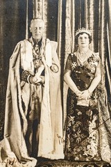 Rare Signed Presentation Photograph Viceroy of India Antique Leather Frame