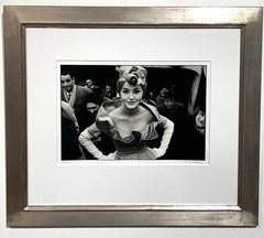 Frank Horvat “Monique Dutto Metro exit Paris JDF Soir 1959” Signed Photograph