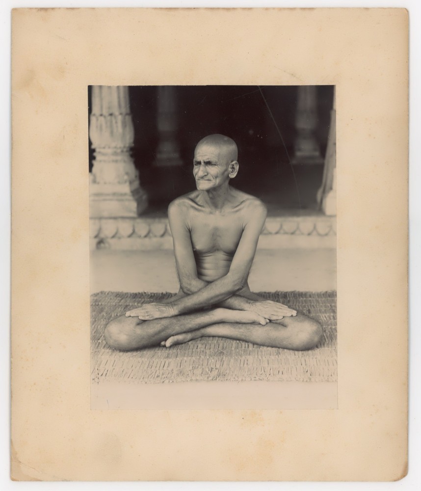 Swami Bhaskarananda Saraswati Photo 1880 Sannyasin Saint of Varanasi India