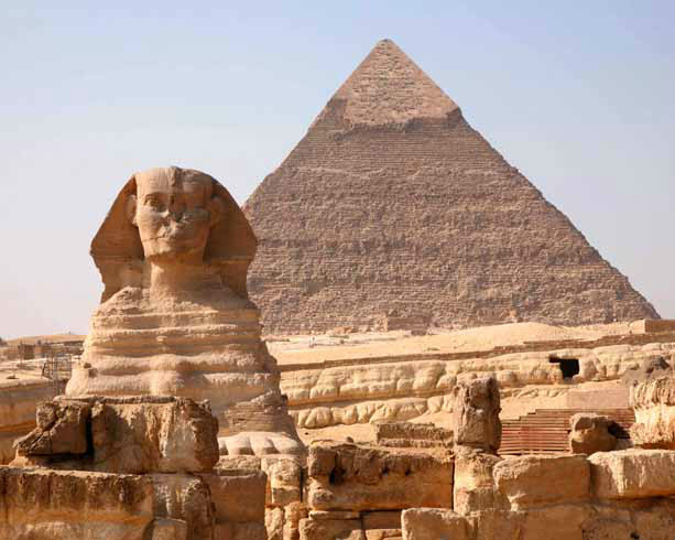 Ancient Monuments PYRAMIDS OF GIZA Glossy 8×10 Photo Print Cairo, Egypt Poster