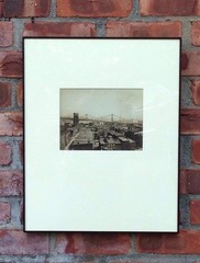 C1900 New York City Photo. Brooklyn Bridge Williamsburg Bridge. August Loeffler