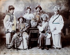 Sze Yuen Ming Yao Hua Studio Album Colored China Costume Shanghai 1900-1910