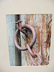 ART PHOTOGRAPHY Chain Lock A/P Color Matte Paper 16×20 By Larry Santucci