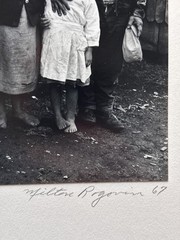 MILTON ROGOVIN (Buffalo, NY) Chile (1967) Signed Silver Gelatin Pablo Neruda