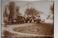 Original Photo Gelatin Silver Print 11x17cm Black and White France 1900
