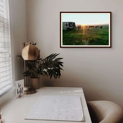 13×19 Fine Art Photography Print – Army Sunrise – Archival Photo Paper
