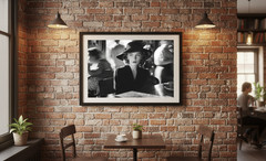 Digital Image Picture Wallpaper Background Desktop AI Art Women Vintage Cafe