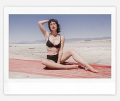 Art model Olive Glass Instax Wide Instant Film Print