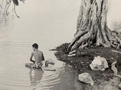 XAVIER ZIMBARDO ,’FISHERMAN’ AUTHENTIC 1980’s ART PRINT
