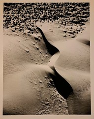 William Garnett “Sand Dune #1, Palm Desert” DOUBLE SIGNED Silver Gelatin Print