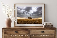 Barn Photo Print | Country Wall Art | Oklahoma Photography | Great Plains Decor
