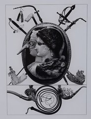 Unknown Photographer Surrealistic Silver Gelatin Photograph Signed