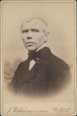 Cabinet photo F. Willmann, Stuttgart, male portrait, owner G. Wurster – 10475701