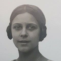 Photo Antique, c. 1910 Pretty Young Woman, Dedication…to Constantly Commemorate, Excellent