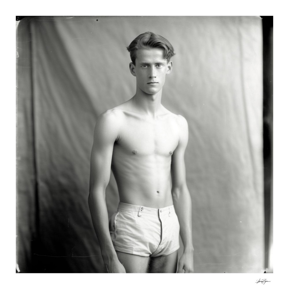 “Handsome guy” Photograph by Igor Zeiger. Gay interest