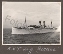 Photo Ship Germany KdF Ship Oceana Passenger Steamer 1930s