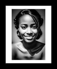 Female Nude Fine Art Photograph Black and White 8×10 Inch SN28