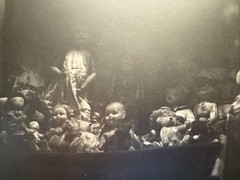 Signed Bruce Cratsley Photograph 1988 “Albert’s Closet” Silver Gelatin “Dolls”