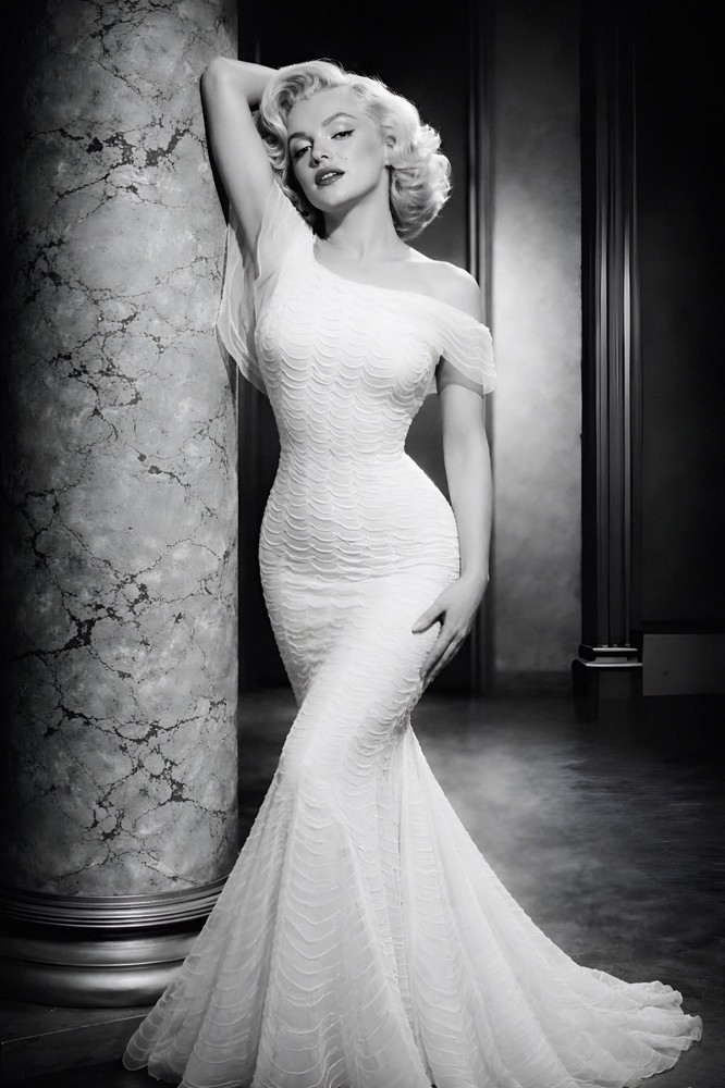 vintage marilyn monroe 8*10 photo print iconic hollywood actress poster wallart