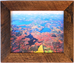 Tiger Cat Flowage, Sawyer Co., Hayward, Wisc., Overhead Photo. Frame Optional.